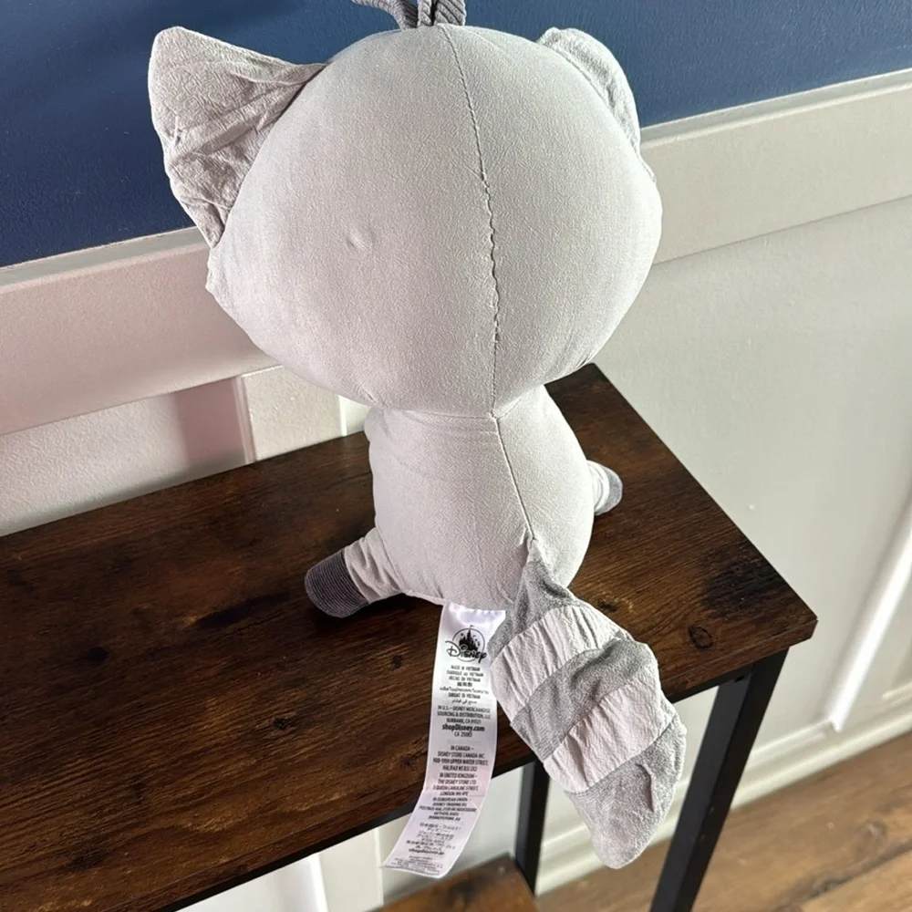 Meeko plush from Disney with long tag - like new